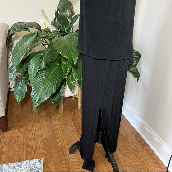 EN FRANCAIS by Huey Waltzer Black Gown Sz 10 - Picture 4 of 11